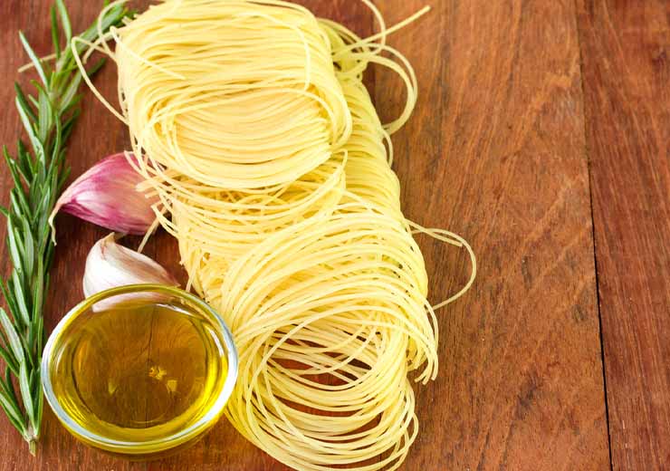 Ingredienti giusti per degli spaghetti aglio e olio perfetti